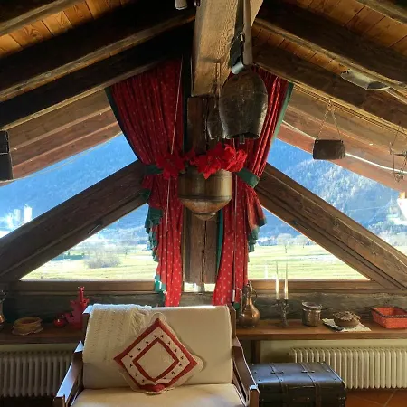 Maison Belle Vue Monte Bianco Vicino A Courmayeur * Villaret